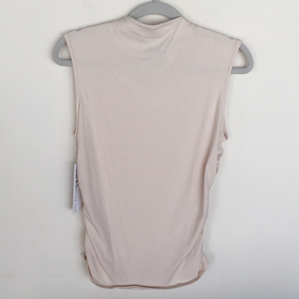 NWT Sleeveless Crew Neck Tank Top in Light neutral